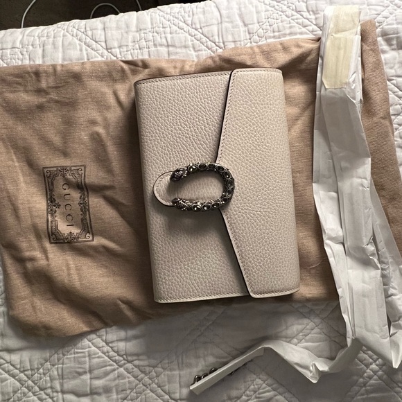 Gucci Dionysus Mini Leather Chain Wallet - Picture 7 of 11